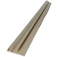 Profilé en PVC extrudé écologique pour rideaux, rails de portes ou supermarchés, avec services de découpe et de moulage sur mesure