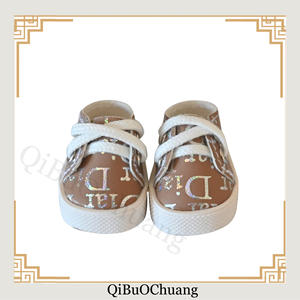รองเท้าผ้าใบขนาด17ซม. สำหรับตุ๊กตา Labubu-รองเท้า PU ขนาดเล็กอุปกรณ์เสริมสำหรับบ้านตุ๊กตา & ป้ายแขวนสำหรับอุปกรณ์เสริม Labubu - Product Image 4