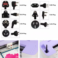 Plotter de Corte de Vinilo de Doble Cabezal para Papel A4 y A3, Cortador Automático de Contornos con Alimentación Automática de Papel, Etiquetas y Adhesivos