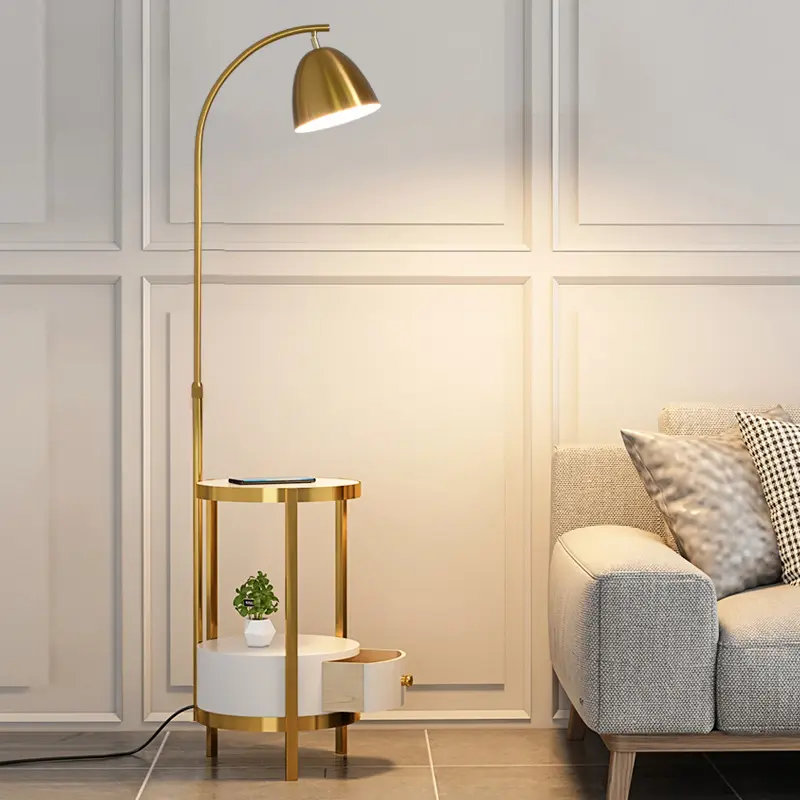 New Series Cross Border Hot Money Living Room Hotel Arc Cmodern Stand Examin Wholesale Price Floor Lamp E27
