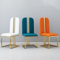 Ensemble de table et chaises de salle à manger en marbre de luxe moderne avec design extensible, 6 places, pieds en métal noir - Idéal pour appartement