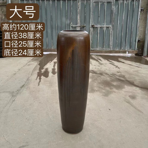 Nouveau Style chinois fait à la main au sol debout <span class=keywords><strong>grande</strong></span> <span class=keywords><strong>taille</strong></span> Vase à fleurs Pot <span class=keywords><strong>en</strong></span> faïence Restaurant hôtel Villa paysage pot <span class=keywords><strong>en</strong></span> céramique - Product Image 6