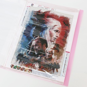 XIXI A4 Kit de Présentation et Rangement pour Peinture Diamant DIY en Acrylique avec 30 Pages - Product Image 4