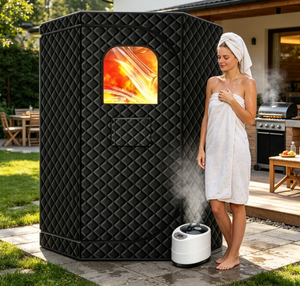 Carpa de Sauna Exterior al por Mayor con Paquete de Estufa y Sauna Portátil para Uso Tradicional - Product Image 1