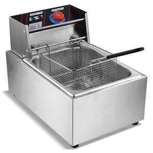 Factory price Stainless Steel Electric Deep Fryer for hotel, home, restaurant