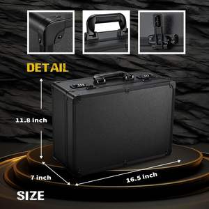 Estuche <span class=keywords><strong>de</strong></span> accesorios <span class=keywords><strong>de</strong></span> peluquero <span class=keywords><strong>profesional</strong></span>, <span class=keywords><strong>maletín</strong></span>, estuche organizador <span class=keywords><strong>de</strong></span> herramientas para cortadoras <span class=keywords><strong>de</strong></span> pelo, tijeras, recortadora, suministros, Maleta <span class=keywords><strong>de</strong></span> peluquero - Product Image 2