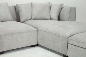 Siêu Lớn Sang Trọng L Hình Dạng Chuyển Đổi Cắt Modular Sofa, Xuống Đầy Sofa Hiện Đại Với Ottoman, Sâu Ghế Đám Mây Ghế - Product Image 5