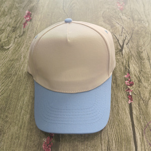 Nhà Sản Xuất Tùy Chỉnh Màu Sắc 5 Bảng Điều Chỉnh K Một Khung Hat Trống Cong Rim 3D Thêu Logo Hai Tone Bóng Chày Bóng Cap Cho Nam Giới Phụ Nữ - Product Image 4