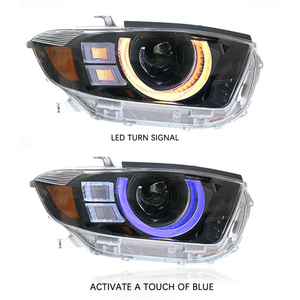 Projecteurs LED pour Toyota Highlander <span class=keywords><strong>High</strong></span> <span class=keywords><strong>Lander</strong></span> 2009 2010 2011 Phare DRL Clignotant Feux de route Phare - Product Image 6