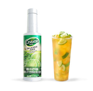 Sirop aromatisé au jus de citron Czseattle, concentré de jus de fruits pour les ingrédients des boissons et des thés aux bulles. - Product Image 1
