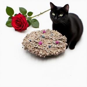 DongnaiPETS New Lavender Scented Premium Cat Litter Bentonite Sodio Control de olores 99% Sin polvo Agrupación rápida No es fácil de dispersar - Product Image 2