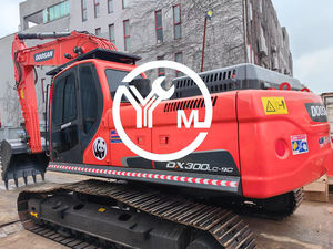 Excavadora de Orugas Doosan DX300 de Segunda Mano a Precio Económico, Sistema de Cambio Rápido de Cucharón, Usada Original Dx300 para Acabado de Taludes de Carreteras - Product Image 4