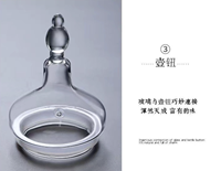 Théière à café arabe 1L personnalisable verre borosilicaté écologique verres marocains durables 1000ml personnalisés