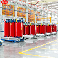 Transformador de resina fundida de 10kv y 11kv personalizado, fuente de alimentación trifásica de 1000KVA, transformador de tipo seco