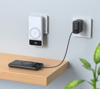 Produits Tendances 2026 Nouveautés Chargeur Portable Magnétique Sans Fil 5-en-1 avec Affichage Numérique