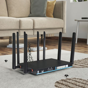 Routeur OpenWrt double bande <span class=keywords><strong>WIFI</strong></span> 6 à usage domestique prenant en charge le mode clignotant à une touche avec ports 1WAN + 4LAN Routeur 4G personnalisé avec carte SIM - Product Image 1