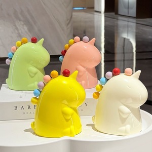 Unicorn Dessert Fork Holder Plastic Colorful Design For <b>Kids</b> And Adults Sweet Serving <b>Set</b> - Product Image 1