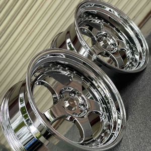 Novas Rodas de Liga Leve Pretas para Corrida 18 Polegadas Deep Dish S1 5*114.3/120/100/112 8.5/9.5/10.5J para Carros de Passageiros 40mm ET - Product Image 3