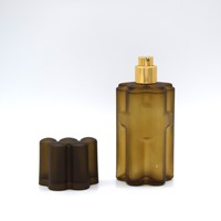 Bouteille de parfum en verre en forme de cigare de parfum de luxe Aroma 100ml avec bouchon