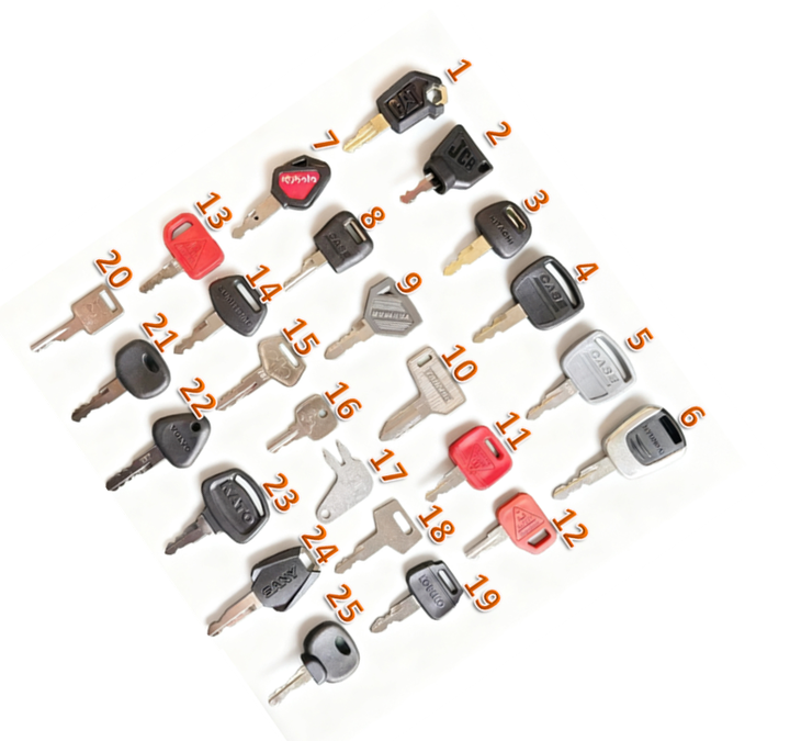 JC B 701/45501 Key for All the Machinery Type Customize| Alibaba.com