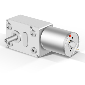 순리 커스텀 24v 12v 브러시드 직각 <span class=keywords><strong>DC</strong></span> 웜 기어 모터 기어 박스 포함 전기 자전거용 - Product Image 3