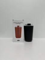Vaso Térmico de Acero Inoxidable con Aislamiento al Vacío, Personalizado con Logotipo, 380ml 480ml 12oz 16oz, para Café, Viajes, Promocional