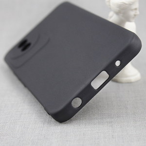 Funda trasera mate para <span class=keywords><strong>VIVO</strong></span> Y02, carcasa de TPU para teléfono móvil, esmerilada, negra - Product Image 5