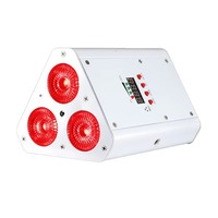 BOTAI professionnel 6-en-1 LED PAR lumière 3x18W WiFi DMX boîtier noir IP65 Projection blanche pour une utilisation en extérieur