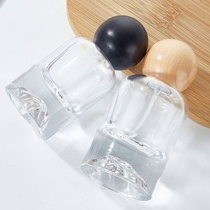 Luxury <b>30ml</b> 50ml 100ml <b>Perfume</b> <b>Bottle</b> with Volcano Base and Pump Sprayer Cap <b>Perfume</b> Spray <b>Bottle</b> Custom logo Printed - Product Image 2