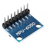 Module accéléromètre et gyroscope 6 axes 6DOF, neuf avec code et schémas, module GY-521 MPU-6050, déclencheur interne