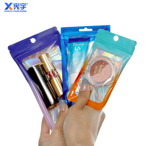 En stock, pochette holographique colorée refermable, mini sac plat thermoscellable en mylar pour bijoux, montres, boucles d'oreilles, colliers - Product Image 6