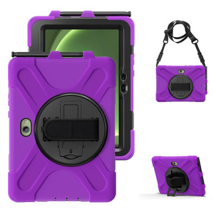 Funda Protectora Resistente con Soporte Giratorio de 360 Grados para Tablet Samsung <span class=keywords><strong>Galaxy</strong></span> <span class=keywords><strong>Tab</strong></span> <span class=keywords><strong>Active</strong></span> 5 Pro / <span class=keywords><strong>Active</strong></span> <span class=keywords><strong>4</strong></span> Pro / <span class=keywords><strong>Active</strong></span> Pro 10.1 Pulgadas - Product Image 1