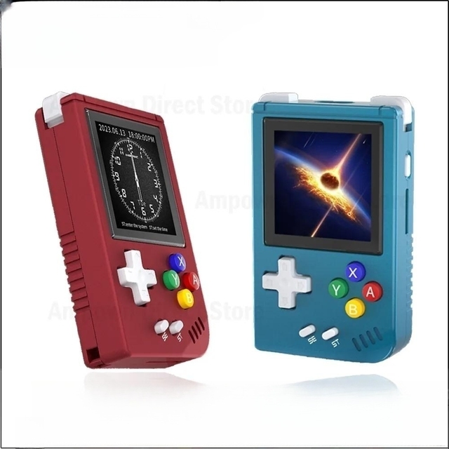 For Anbernic RG Nano Portable Mini Retro Handheld Game Console Linux System Small Video Consoles Fit Pocket Keychain for Gaming