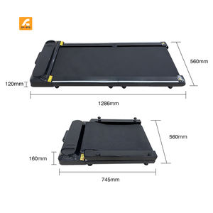 Mini cinta de correr eléctrica plegable para hacer ejercicio en casa, máquina para caminar, pequeñas cintas de correr portátiles - Product Image 4