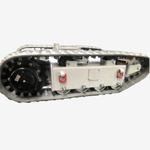 Khuyến mãi nóng: Khung gầm bánh xích cao su gia cường tùy chỉnh 1-5 tấn, khung gầm bánh xích điện cao su - Product Image 3