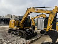 Mini-excavatrice Caterpillar 308E2 d'occasion, 8 tonnes, excavatrice sur chenilles hydraulique CAT 308E2 d'origine avec cabine climatisée à vendre