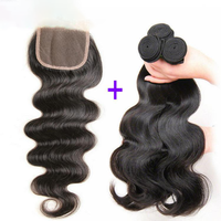 Body Raw – cheveux péruviens non traités, vierges, naturels, lisses, ondulés, cuticules alignées, cheveux humains, doux, 10A