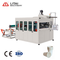 Machine de fabrication de gobelets en plastique entièrement automatique, prix avec certificat CE ISO