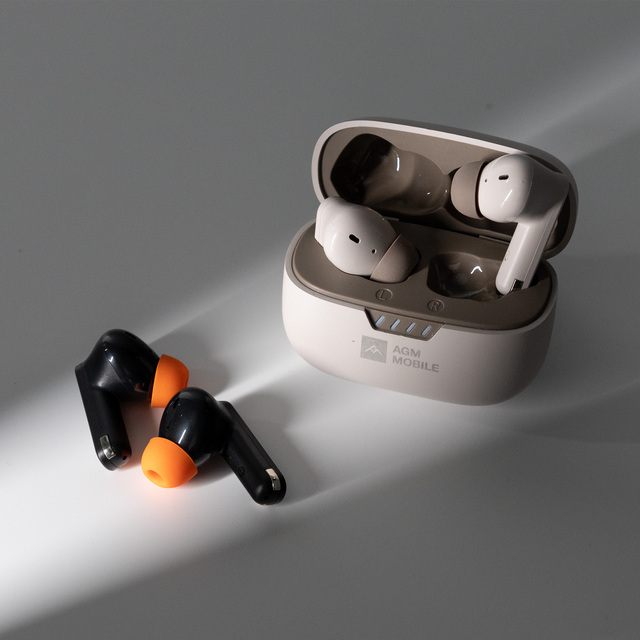 AGM BUDS 3 ANC ENC Noise Cancelling TWS Earphones Headphones BT V5.4 Type-C Earphones Earbuds Wireless Earbuds