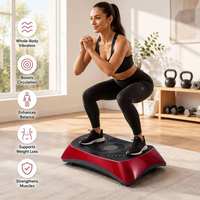 Plateforme vibrante oscillante mince haute puissance pour la relaxation musculaire et l'exercice lymphatique
