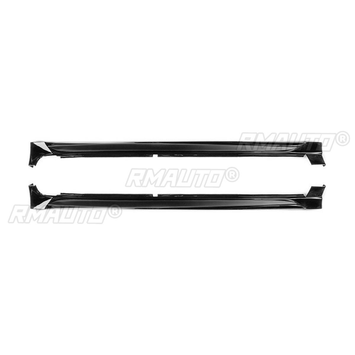 Jupe latérale noir mat