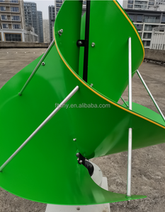 Générateur éolien vertical 600W 12V 24V à aimants, directement de l'usine, pour usage domestique, générateur d'énergie libre - Product Image 2