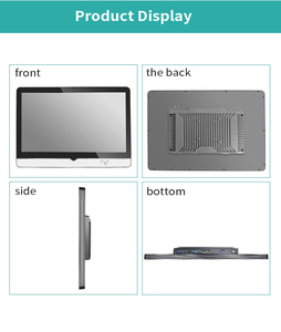 21.5 "özel NFC/RFID/HID endüstriyel dokunmatik ekran monitör 1920x1080 Linux Android toplantı odası ön kamera endüstriyel Panel Pc - Product Image 6