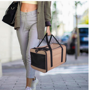 OEM Customization Cat and Dog Carrier Handbag Purse Pet Carrier Tote Bag Is Suitable for Pet Outdoor Travel/shop - Product Image 3