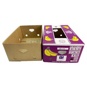 Grosir kotak kemasan sayur buah kertas kotak karton bergelombang untuk kotak pengiriman buah Chiku - Product Image 1