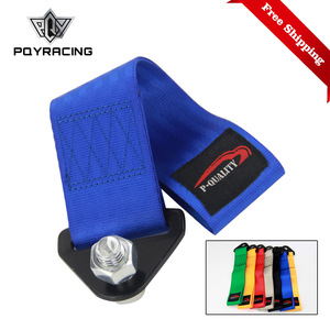 Cuerda de Remolque PQY de 230 mm x 48 mm, Acero Azul, Equipo de Remolque de Emergencia para Automóviles - Product Image 4