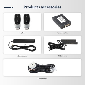 Kit de clé intelligente EASYGUARD PKE, système d'entrée sans clé passif pour Benz FBS4 avec bouton de démarrage OEM d'usine et accès confortable - Product Image 2