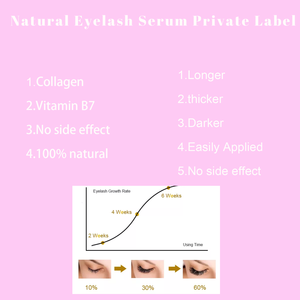Suero para el crecimiento de <span class=keywords><strong>pestañas</strong></span>, Vegano natural potenciador de cejas, marca privada, venta al por mayor - Product Image 2
