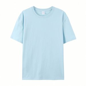 Design Wholesale Men's 100% Cotton T-<b>Shirts</b> Custom Logo Print Long Plain Tee <b>Shirt</b> Custom Logo Print Blank Factory Price US Size - Product Image 3