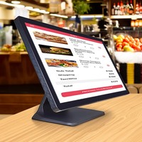 Terminal de point de vente (TPV) tout-en-un avec écran tactile 21 pouces pour cuisine, caisse enregistreuse et ordinateur de point de vente (POS)